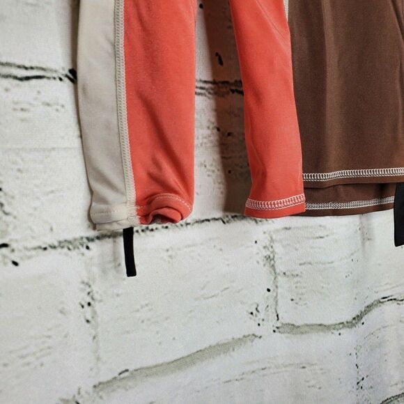 Body Glove Youth Medium Long Sleeve Rash Guard UV Protection Swimwear white pink - Picture 7 of 9